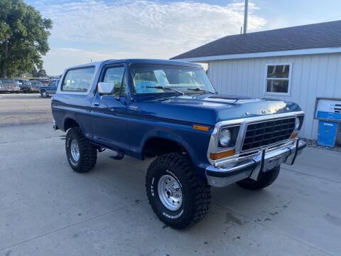 1978 Ford Bronco for sale at B & B Auto Sales in Brookings SD