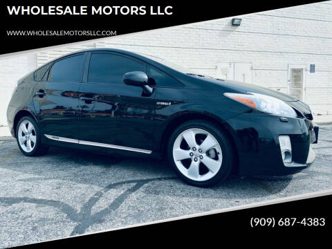 2011 Toyota Prius for sale at WHOLESALE MOTORS LLC in Riverside CA