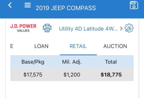 2019 Jeep Compass Latitude