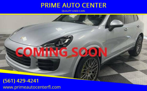 2017 Porsche Cayenne for sale at PRIME AUTO CENTER in Palm Springs FL