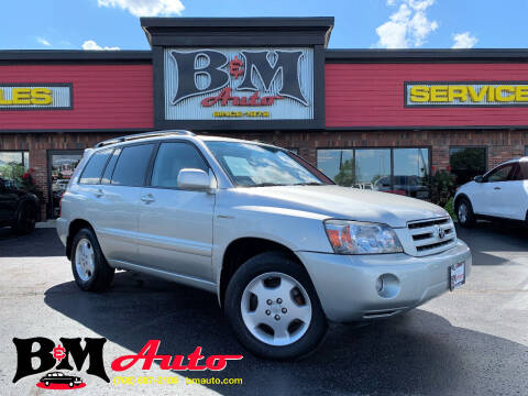 2005 Toyota Highlander for sale at B & M Auto Sales Inc. in Oak Forest IL