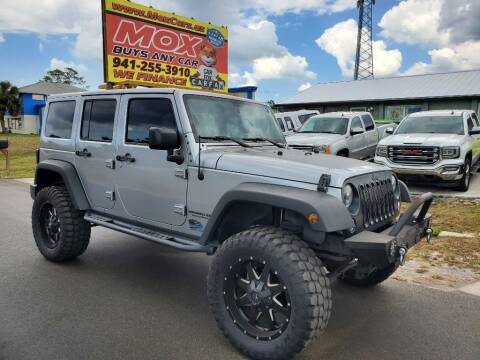2017 Jeep Wrangler Unlimited for sale at Mox Motors in Port Charlotte FL