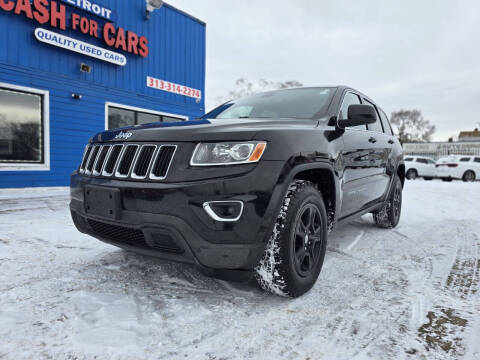 2014 Jeep Grand Cherokee for sale at Detroit Cash for Cars in Warren MI