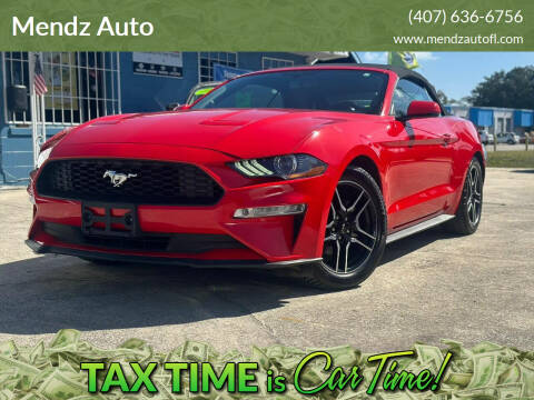 2019 Ford Mustang for sale at Mendz Auto in Orlando FL