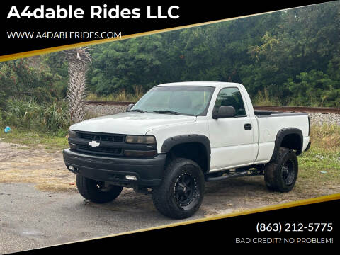 2002 Chevrolet Silverado 1500 for sale at A4dable Rides LLC in Haines City FL