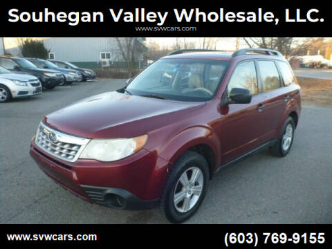 2011 Subaru Forester for sale at Souhegan Valley Wholesale, LLC. in Milford NH