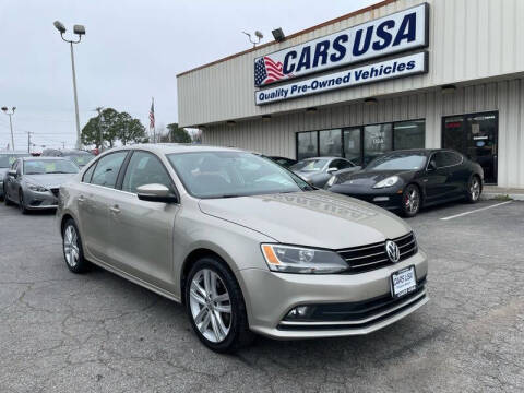 2015 Volkswagen Jetta for sale at Cars USA in Virginia Beach VA