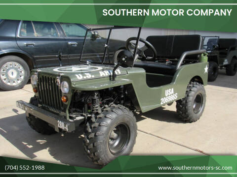 1943 Willys Miniature  ATV  Jeep for sale at Southern Motor Company in Lancaster SC