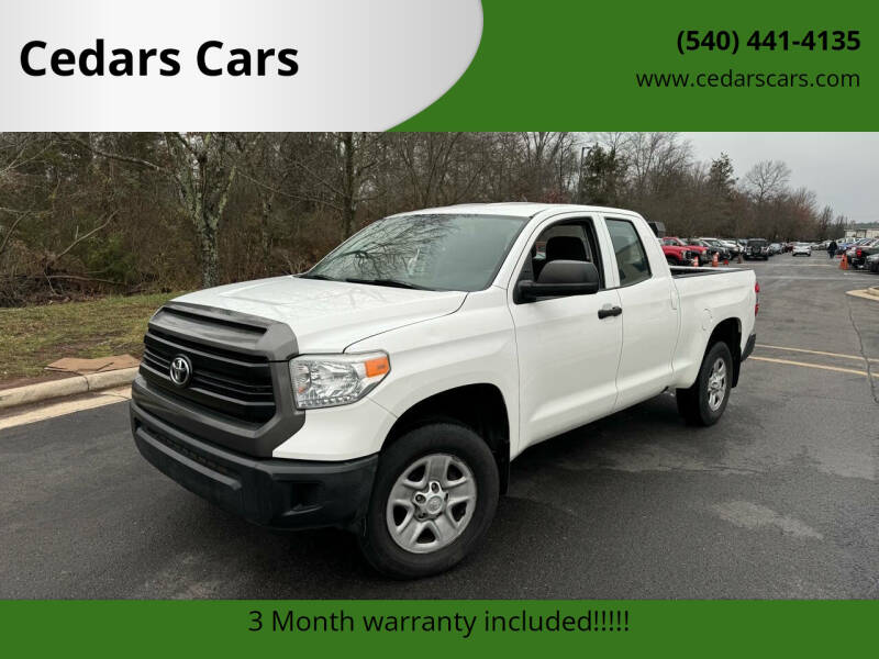 2016 Toyota Tundra for sale at Cedars Cars in Chantilly VA