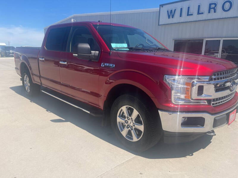 Used 2018 Ford F-150 XLT with VIN 1FTFW1EG7JFA06641 for sale in Chamberlain, SD