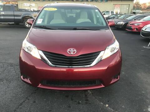 2012 Toyota Sienna for sale at Right Choice Automotive in Rochester NY