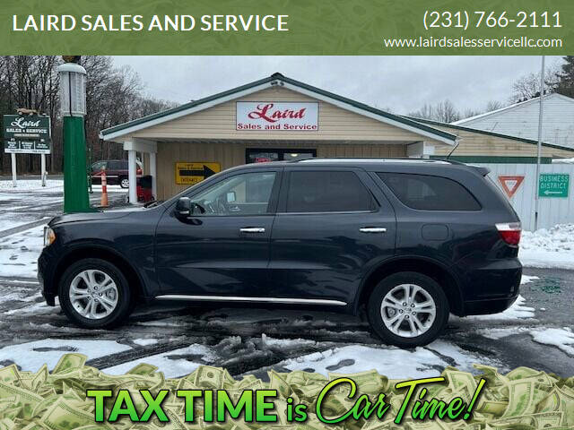 2013 Dodge Durango for sale at LAIRD SALES AND SERVICE in Muskegon MI