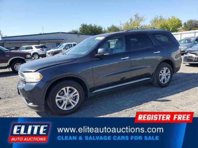 Gray 2013 Dodge Durango Crew Crew 4dr SUV 1