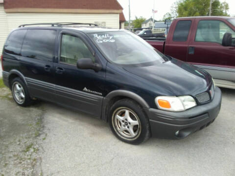 2001 Pontiac Montana for sale at RICK'S AUTO SALES in Logansport IN