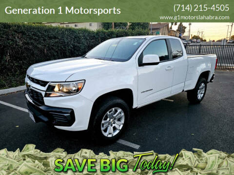 2022 Chevrolet Colorado for sale at Generation 1 Motorsports in Whittier CA