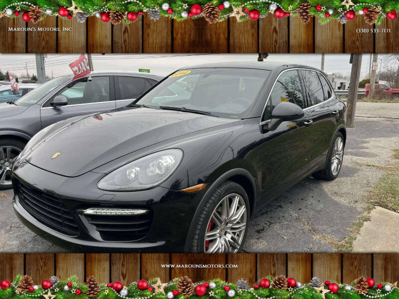 2012 Porsche Cayenne for sale at Maroun's Motors, Inc in Boardman OH