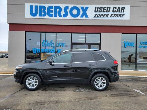 2015 Jeep Cherokee for sale at Ubersox Used Car Superstore in Monroe WI