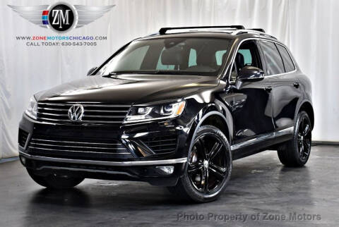 2017 Volkswagen Touareg for sale at ZONE MOTORS in Addison IL