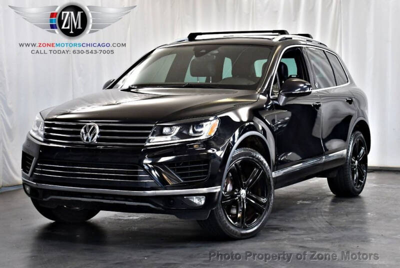 2017 Volkswagen Touareg for sale at ZONE MOTORS in Addison IL