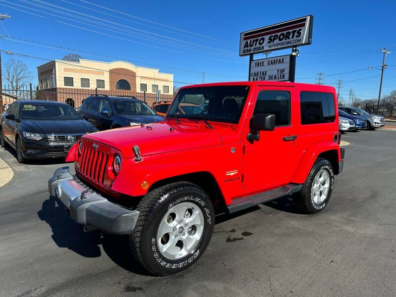 2015 Jeep Wrangler for sale at Auto Sports in Hickory NC