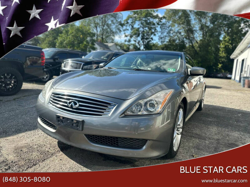2010 Infiniti G37 Convertible for sale at Blue Star Cars in Jamesburg NJ