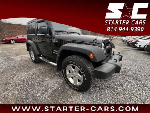 2011 Jeep Wrangler for sale at Starter Cars in Altoona PA