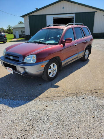 2005 Hyundai Santa Fe for sale at WESTSIDE GARAGE LLC in Keokuk IA