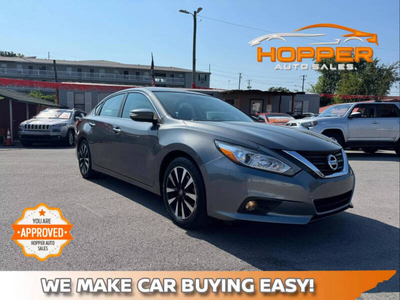 2018 Nissan Altima for sale at HOPPER AUTO SALES in Knoxville TN