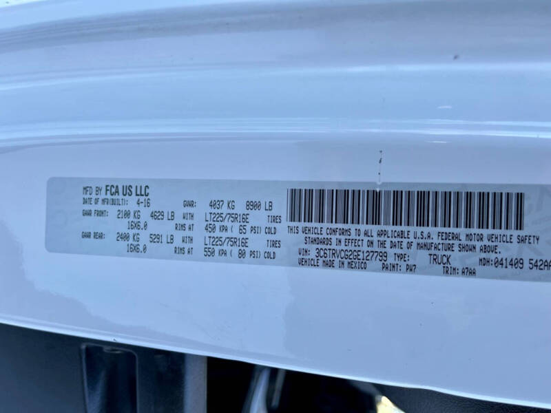 2016 RAM ProMaster 2500 136 WB