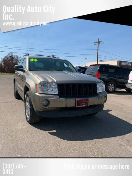 2006 Jeep Grand Cherokee for sale at Quality Auto City Inc. in Laramie WY