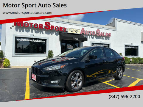 2018 Ford Focus for sale at Motor Sport Auto Sales in Waukegan IL
