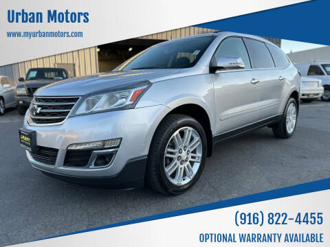 2014 Chevrolet Traverse for sale at Urban Motors in Sacramento CA