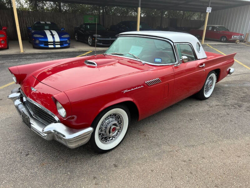 1957 Ford Thunderbird for sale at TROPHY MOTORS in New Braunfels TX