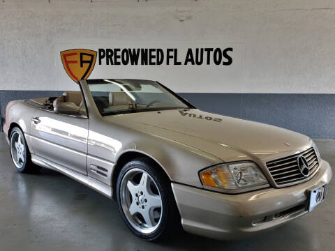 2001 Mercedes-Benz SL-Class for sale at Preowned FL Autos in Pompano Beach FL