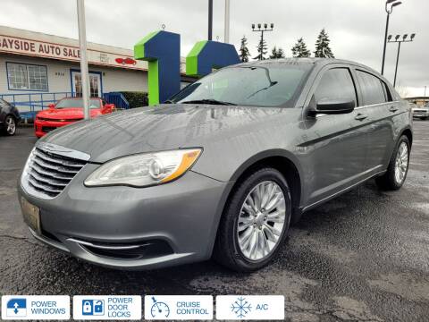 2013 Chrysler 200 for sale at BAYSIDE AUTO SALES in Everett WA