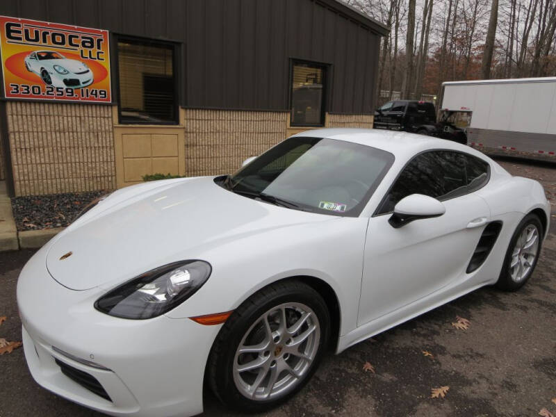 2018 Porsche 718 Cayman for sale at EuroCar LLC in North Jackson OH