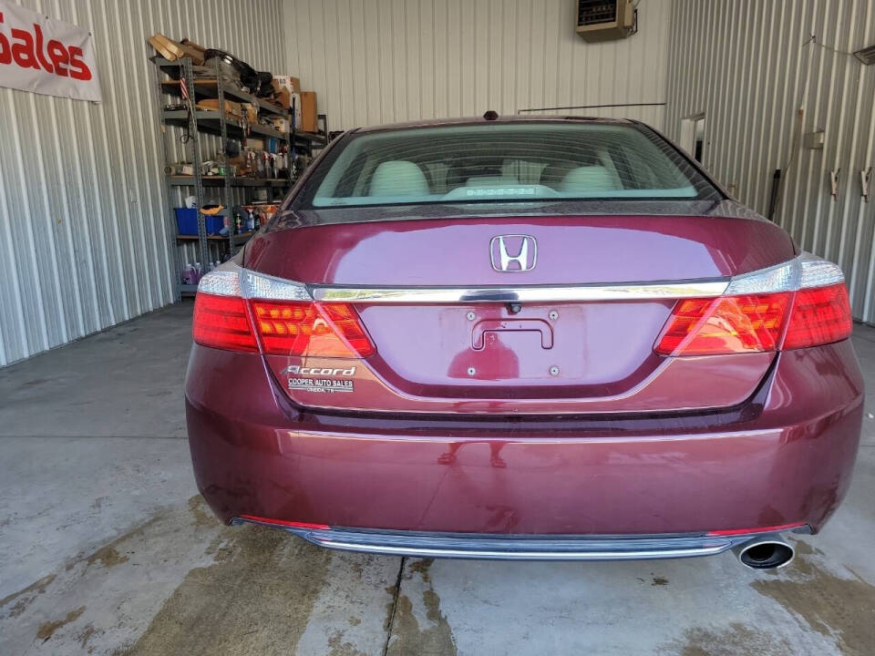 2015 Honda Accord for sale at COOPER AUTO SALES in ONEIDA, TN