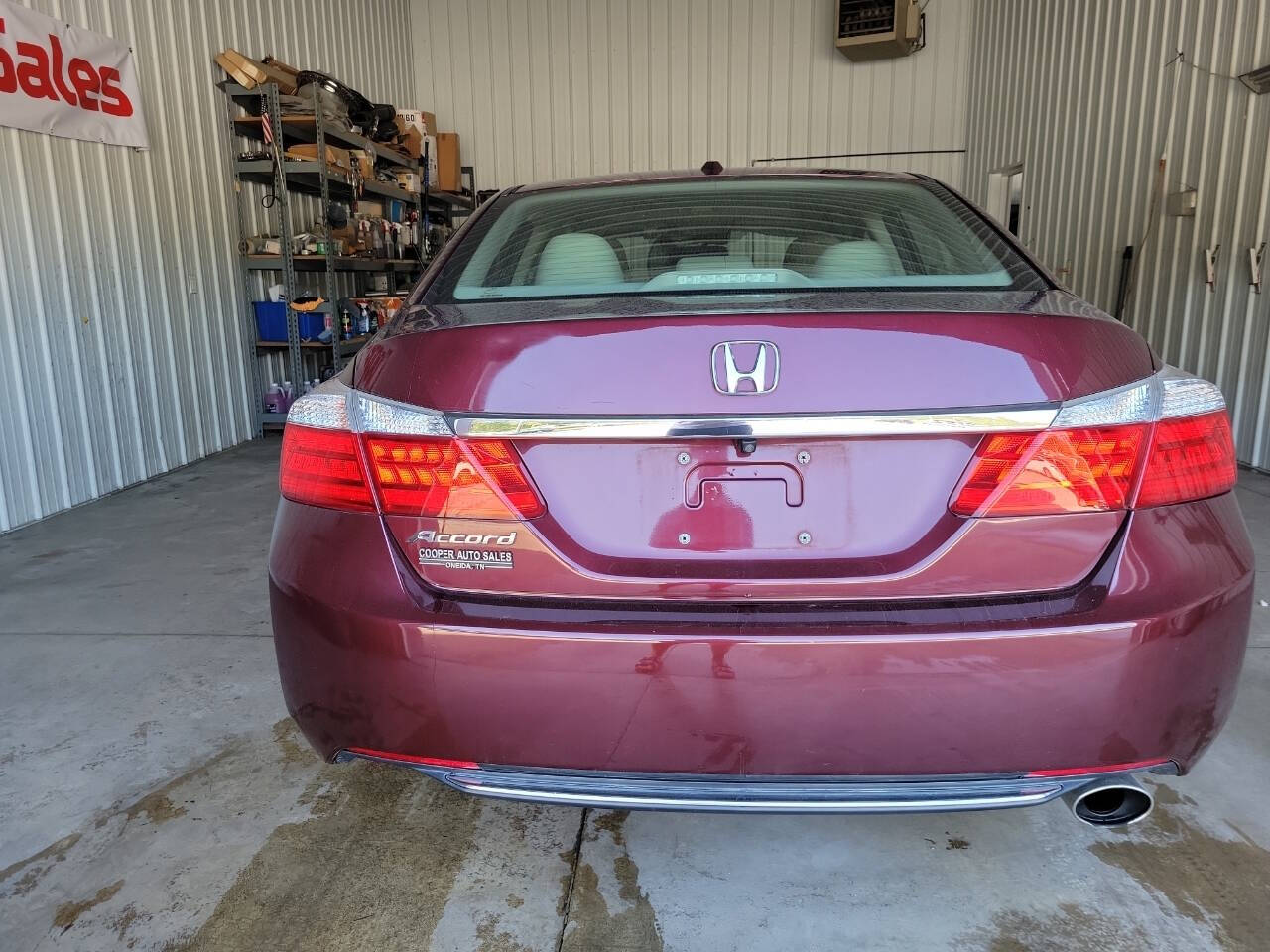 2015 Honda Accord for sale at COOPER AUTO SALES in ONEIDA, TN