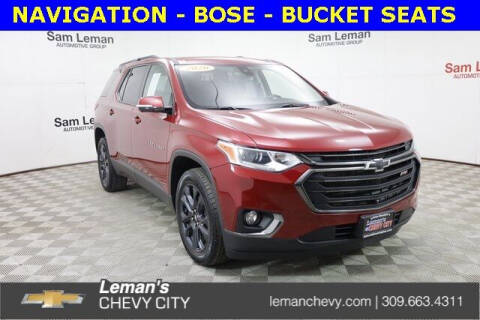 2020 Chevrolet Traverse for sale at Leman's Chevy City in Bloomington IL