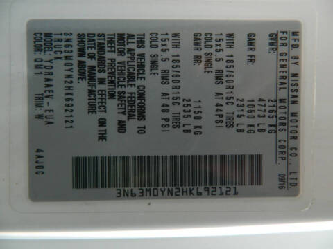 2017 Chevrolet City Express LS