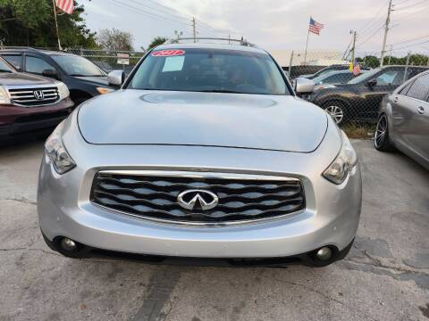 2011 Infiniti FX35 for sale at 1st Klass Auto Sales in Hollywood FL