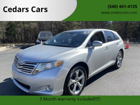 2009 Toyota Venza for sale at Cedars Cars in Chantilly VA