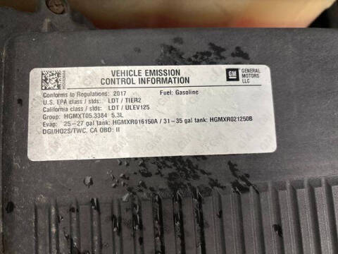 2017 Chevrolet Silverado 1500