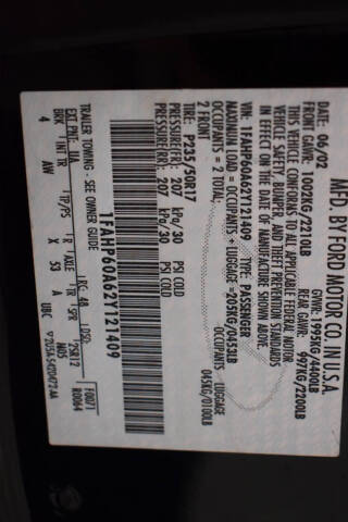 2002 Ford Thunderbird Deluxe