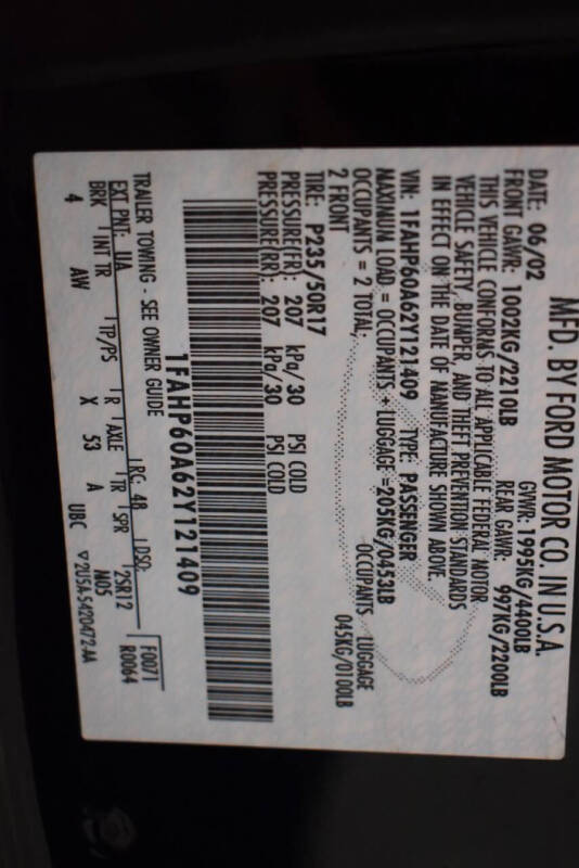 2002 Ford Thunderbird Deluxe