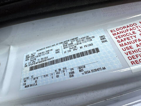 2013 Ford E-Series E-450 SD