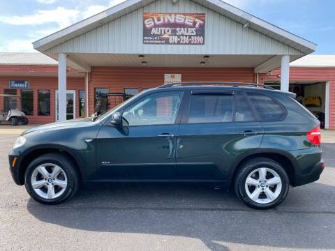 2008 BMW X5 for sale at Sunset Auto Sales in Paragould AR