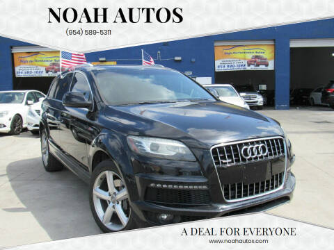 2012 Audi Q7 for sale at NOAH AUTOS in Hollywood FL
