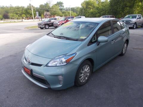 2013 Toyota Prius Plug-in Hybrid for sale at Careys Auto Sales in Rutland VT