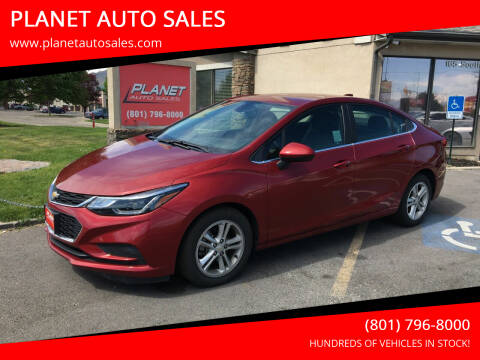 2018 Chevrolet Cruze for sale at PLANET AUTO SALES in Lindon UT